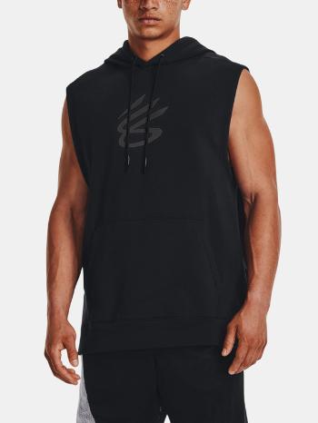 Under Armour Curry Fleece SLVLS Hoodie Hanorac Negru