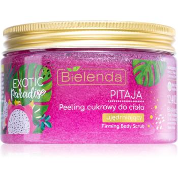 Bielenda Exotic Paradise Pitaya exfoliant din zahar cu efect de întărire 350 g