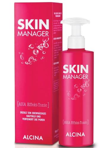 Alcina Tonic pentru piele cu acizi Skin Manager (AHA Effect-Tonic) 190 ml