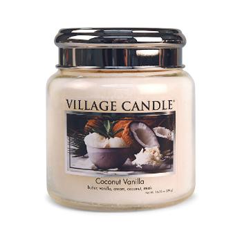 Village Candle Lumânare parfumată în sticlăCoconut Vanilla 390 g