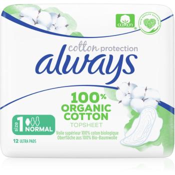 Always Cotton Protection Organic absorbante 12 buc