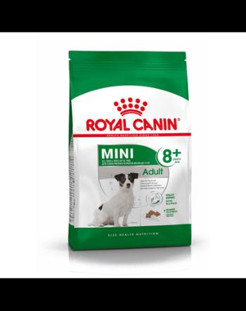 ROYAL CANIN Mini Adult 8+ Hrana uscata pentru cainii peste 8 ani de talie mica 16 kg (2 x 8 kg)
