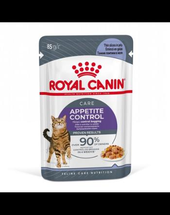 ROYAL CANIN Appetite Control Jelly 24x85 g hrana umeda pisici adulte cu un apetit excesiv