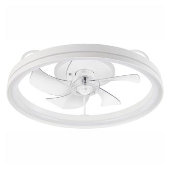 Plafonieră albă LED cu ventilator Fargo – LAMKUR