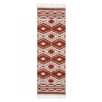 Covor Asiatic Carpets Taza, 80 x 240 cm, portocaliu