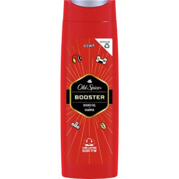 Old Spice Gel de duș pentru corp și păr Booster (Shower Gel + Shampoo) 400 ml