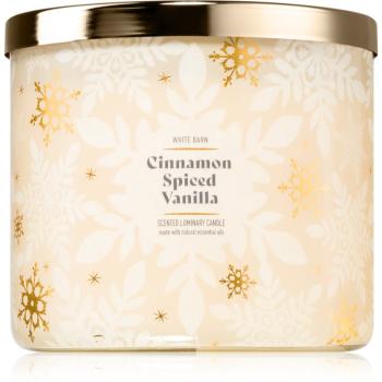 Bath & Body Works Cinnamon Spiced Vanilla lumânare parfumată 411 g