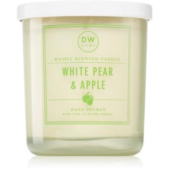 DW Home Signature White Pear & Apple lumânare parfumată 258 g