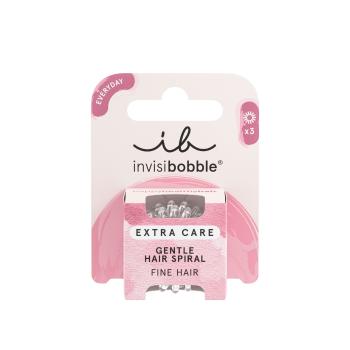 Invisibobble Elastic de păr Extra Care Crystal Clear 3 buc