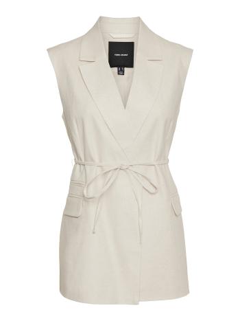 Vero Moda Vestă de damă VMLILLMAE 10287514 Oatmeal Detail 38