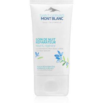 SAINT-GERVAIS MONT BLANC EAU THERMALE crema regeneratoare de noapte uscata si foarte uscata 40 ml