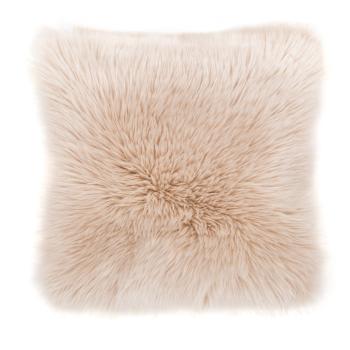 Pernă Tiseco Home Studio Sheepskin, 45 x 45 cm, bej