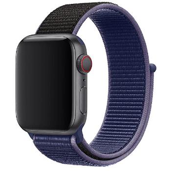 4wrist Curea de sport pentru Apple Watch - Blue/Black38/40 mm
