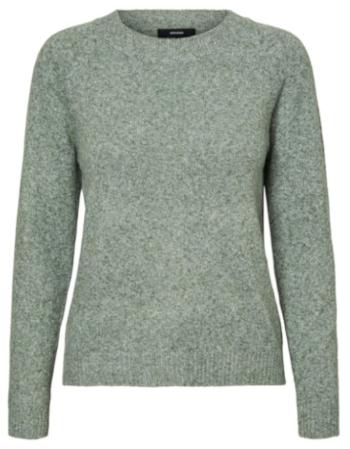 Vero Moda Pulover pentru femei VMDOFFY Regular Fit 10201022 Laurel Wreath MELANGE S