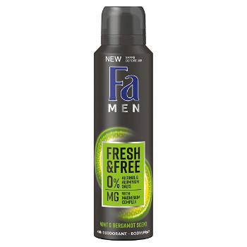 fa Deodorant spray Men Fresh &amp; Free Mint &amp; Bergamot (48h Deodorant Bodyspray) 150 ml