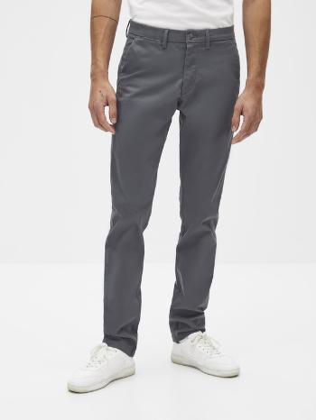 Celio Pobelt Chino Pantaloni Gri