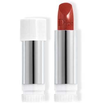 DIOR Rouge Dior The Refill ruj cu persistenta indelungata rezervă culoare 849 Rouge Cinema Satin 3,5 g