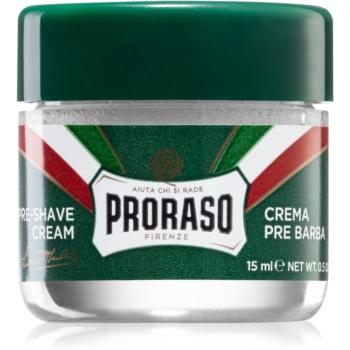 Proraso Green Crema inainte de epilare calatorii pentru bărbați 15 ml