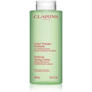 Clarins Cleansing Purifying Toning Lotion tonic pentru curatare pentru piele mixta spre grasa 400 ml