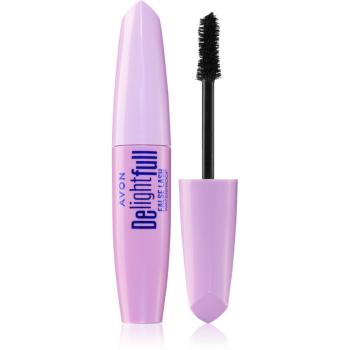 Avon DelightFull False Lash rimel pentru alungire rezistent la apă culoare Blackest Black 10 ml