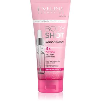 Eveline Cosmetics Body Shot 3x Peptides balsam regenerator pentru piele foarte uscata 200 ml