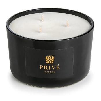 Lumânare parfumată Privé Home Tobacco & Leather, timp de ardere 45 h