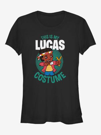 ZOOT.Fan Netflix This Is My Lucas Costume Stranger Things Tricou Negru