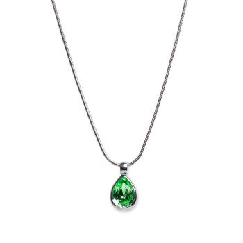 Oliver Weber Colier decent cu cristal verde Swarovski 11022 214