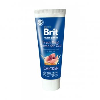 BRIT Premium By Nature, recompensă topping potențiator hrană pisici, Pui și Ficat, (pate fin), 75g