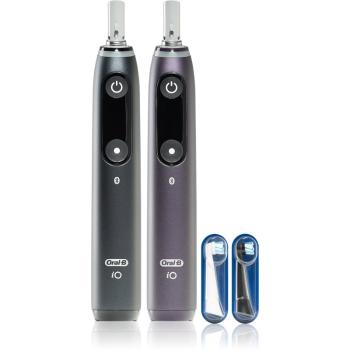 Oral B iO Series 8 Duo periuta de dinti electrica Black & Violet 2 buc