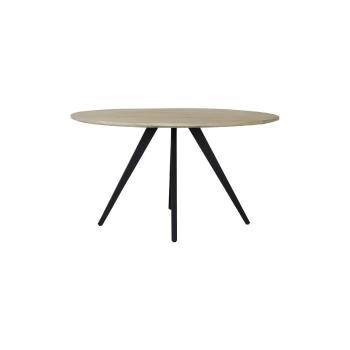 Masă de dining în culoare naturală rotundă ø 140 cm Magnifera – Light & Living