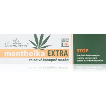 Cannaderm Mentholka EXTRA cannabis joint and muscles treatment gel revigorant cu mentol si canepa pentru alinarea durerilor și a înțepenirii articulaț