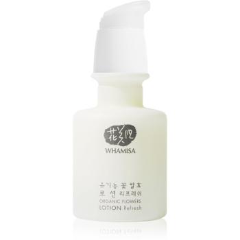 WHAMISA Organic Flowers Lotion Refresh loțiune hidratantă revigorant pentru ten gras 33,5 ml