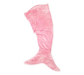 Pătură pentru adulti, Sirenă - pink - Mărimea 180 x 90 cm