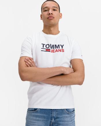 Tommy Jeans Stretch Tricou Alb