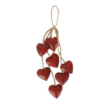 Decorațiune suspendată Antic Line Red Heart