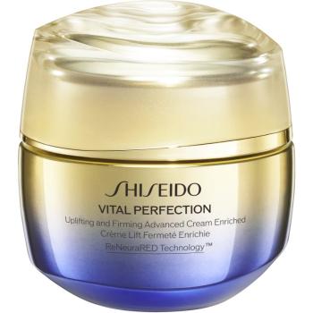 Shiseido Vital Perfection Uplifting & Firming Advanced Cream Enriched cremă pentru fermitate de zi și de noapte pentru tenul uscat 50 ml