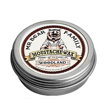 Mr. Bear Ceară pentru mustată Woodland (Moustache Wax) 30 g
