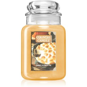 Country Candle Sweet Potato Pie lumânare parfumată 680 g