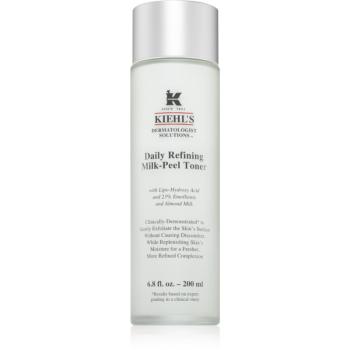 Kiehl's Daily Refining Milk-Peel Toner tonic exfoliant delicat pentru toate tipurile de ten, inclusiv piele sensibila 200 ml