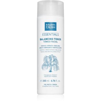 MartiDerm Essentials normalizarea tonica in echilibru cu productia sebumului 200 ml