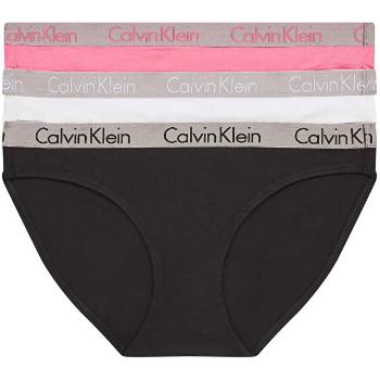 Calvin Klein 3 PACK - chiloți pentru femei Bikini QD3561E-M8C S