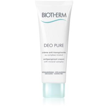 Biotherm Deo Pure anti-perspirant crema fară alcool 75 ml