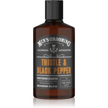 Scottish Fine Soaps Men’s Grooming Shampoo șampon pentru barbati Thistle & Black Pepper 300 ml