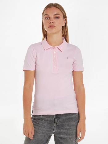 Tommy Hilfiger 1985 Pique Polo Tricou Roz