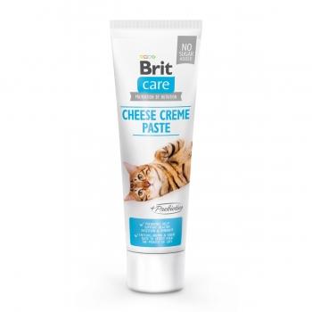 BRIT Care Paste Cheese Creme with Prebiotics, recompense funcționale pisici, sistem digestiv, pastă, 100g