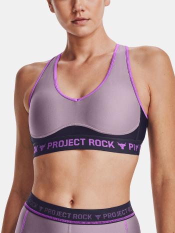 Under Armour UA Project Rock Crsbck Dsrpt Sport Sutien Violet