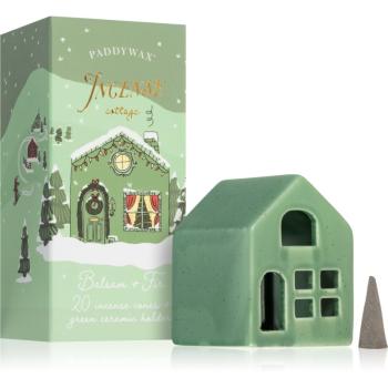 Paddywax Ceramic Village Balsam & Fir set cadou