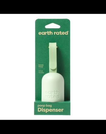 EARTH RATED Etui + pungi fara parfum pentru inlaturare excremente 15 buc.