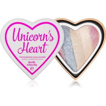 I Heart Revolution Unicorns Heart iluminator compact culoare Unicorn’s Heart 10 g